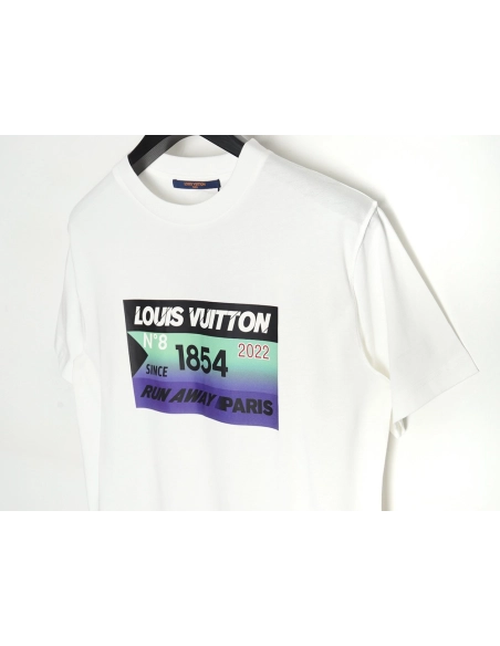 Reps Louis Vuitton Letter LOGO Summer Couple Short Sleeve T-Shirt,All order with free shipping Reps Louis Vuitton