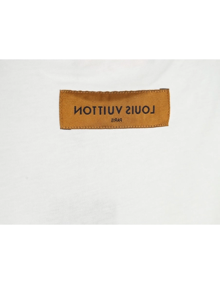 Reps Louis Vuitton Letter LOGO Summer Couple Short Sleeve T-Shirt,All order with free shipping Reps Louis Vuitton