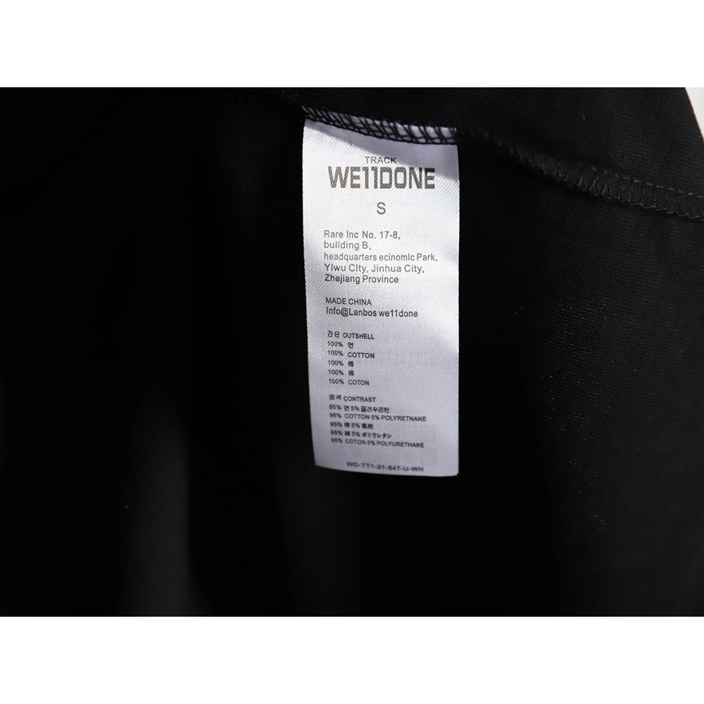 We11done 24SS Dragon Year Letter Printed Short Sleeve T-shirt_TSK1,All order with free shipping We11done