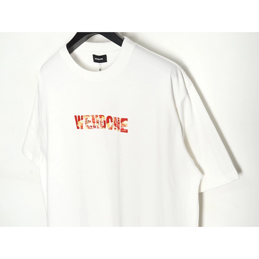 We11done 24SS Dragon Year Letter Printed Short Sleeve T-shirt,All order with free shipping We11done