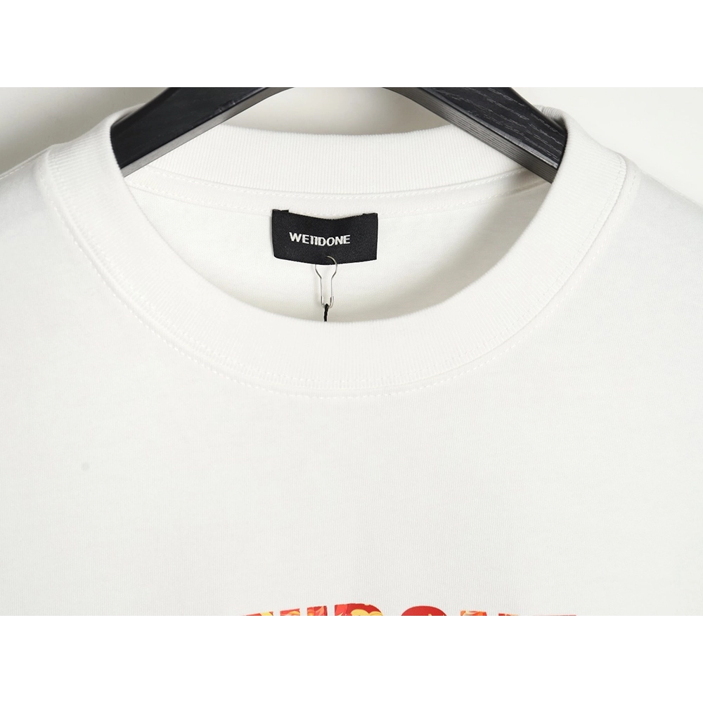 We11done 24SS Dragon Year Letter Printed Short Sleeve T-shirt,All order with free shipping We11done