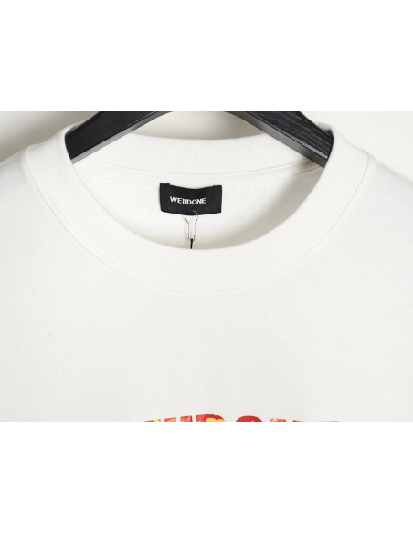 We11done 24SS Dragon Year Letter Printed Short Sleeve T-shirt,All order with free shipping We11done