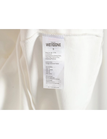 We11done 24SS Dragon Year Letter Printed Short Sleeve T-shirt,All order with free shipping We11done