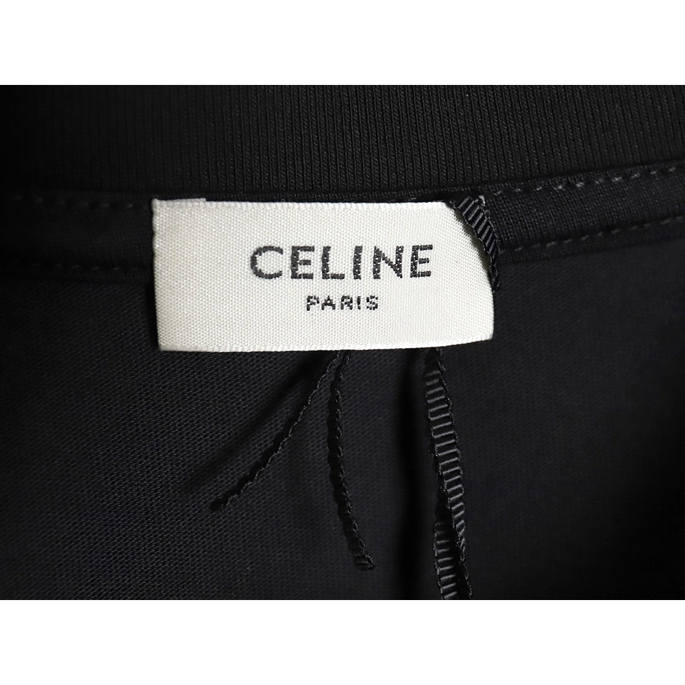 Celine 24SS DASHSNOW show limited edition short-sleeved T-shirt,All order with free shipping Celine