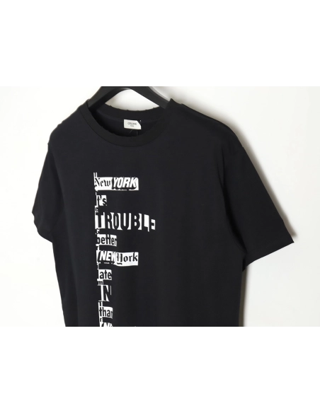 Celine 24SS DASHSNOW show limited edition short-sleeved T-shirt,All order with free shipping Celine