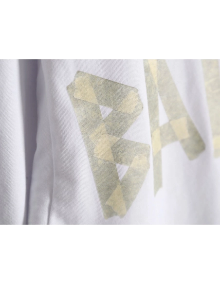 Balenciaga 24SS Masking Tape Short Sleeve T-Shirt,All order with free shipping Balenciaga