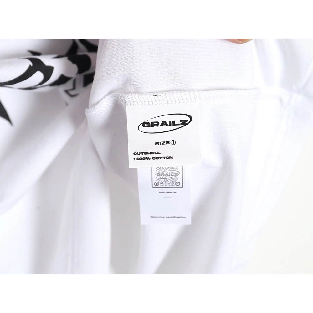 Grailz 24SS Sanskrit printed short-sleeved T-shirt,All order with free shipping Grailz