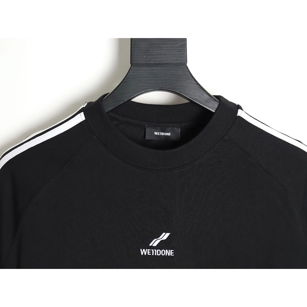We11done three stripes short sleeve t-shirt,All order with free shipping We11done