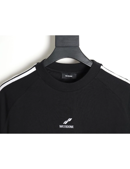 We11done three stripes short sleeve t-shirt,All order with free shipping We11done