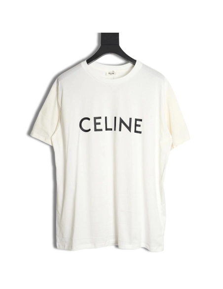Celine basic logo printed T-shirt TSK1,All order with free shipping Celine