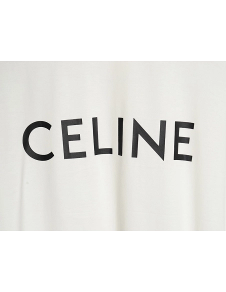 Celine basic logo printed T-shirt TSK1,All order with free shipping Celine