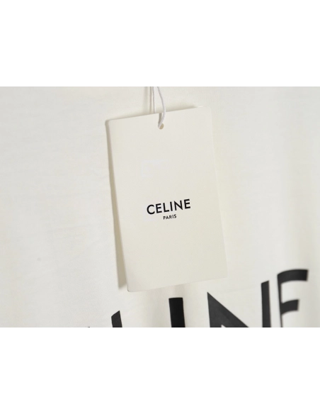 Celine basic logo printed T-shirt TSK1,All order with free shipping Celine