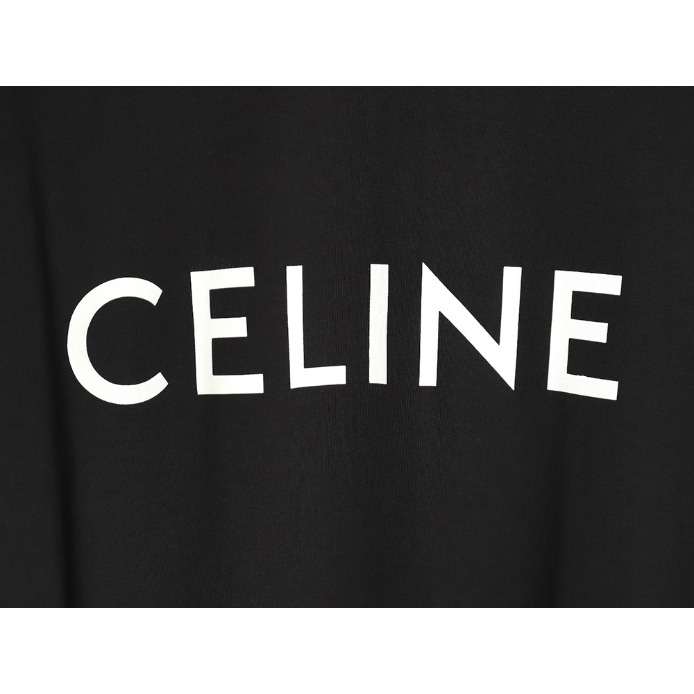Celine basic logo printed T-shirt,All order with free shipping Celine