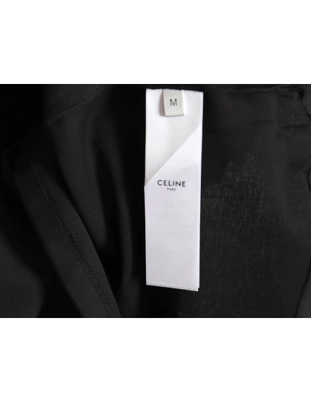 Celine basic logo printed T-shirt,All order with free shipping Celine
