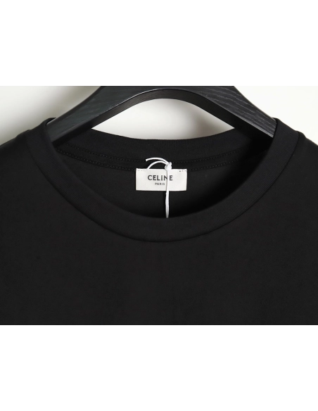Celine basic logo printed T-shirt,All order with free shipping Celine