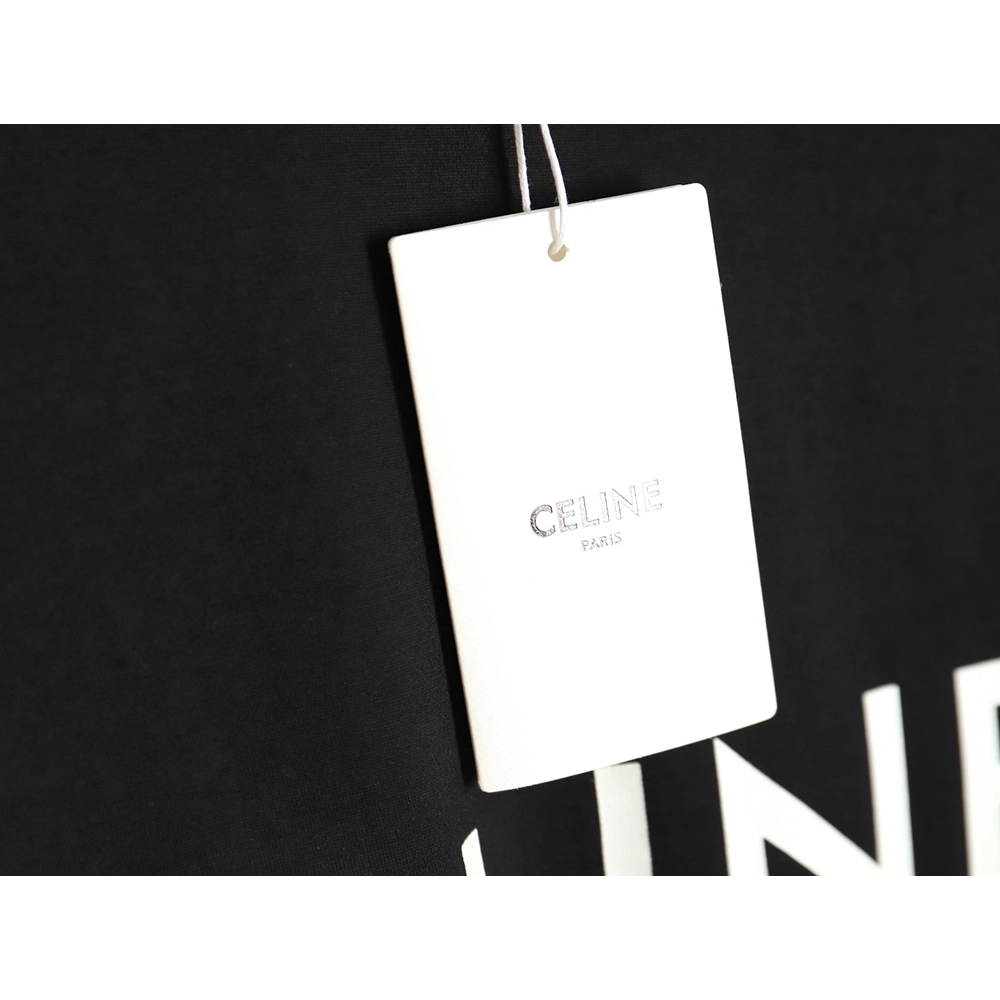 Celine basic logo printed T-shirt,All order with free shipping Celine