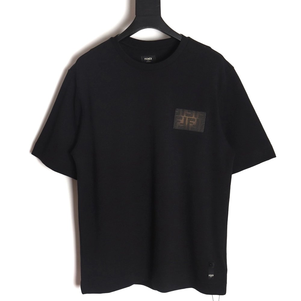 Fendi 24SS gradient FF logo T-shirt,All order with free shipping Fendi