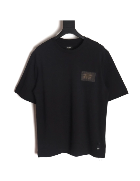 Fendi 24SS gradient FF logo T-shirt,All order with free shipping Fendi