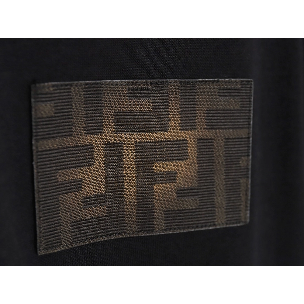 Fendi 24SS gradient FF logo T-shirt,All order with free shipping Fendi