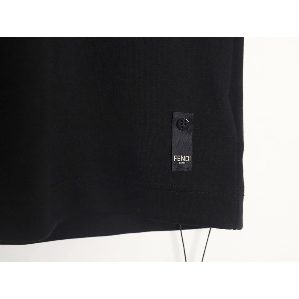 Fendi 24SS gradient FF logo T-shirt,All order with free shipping Fendi