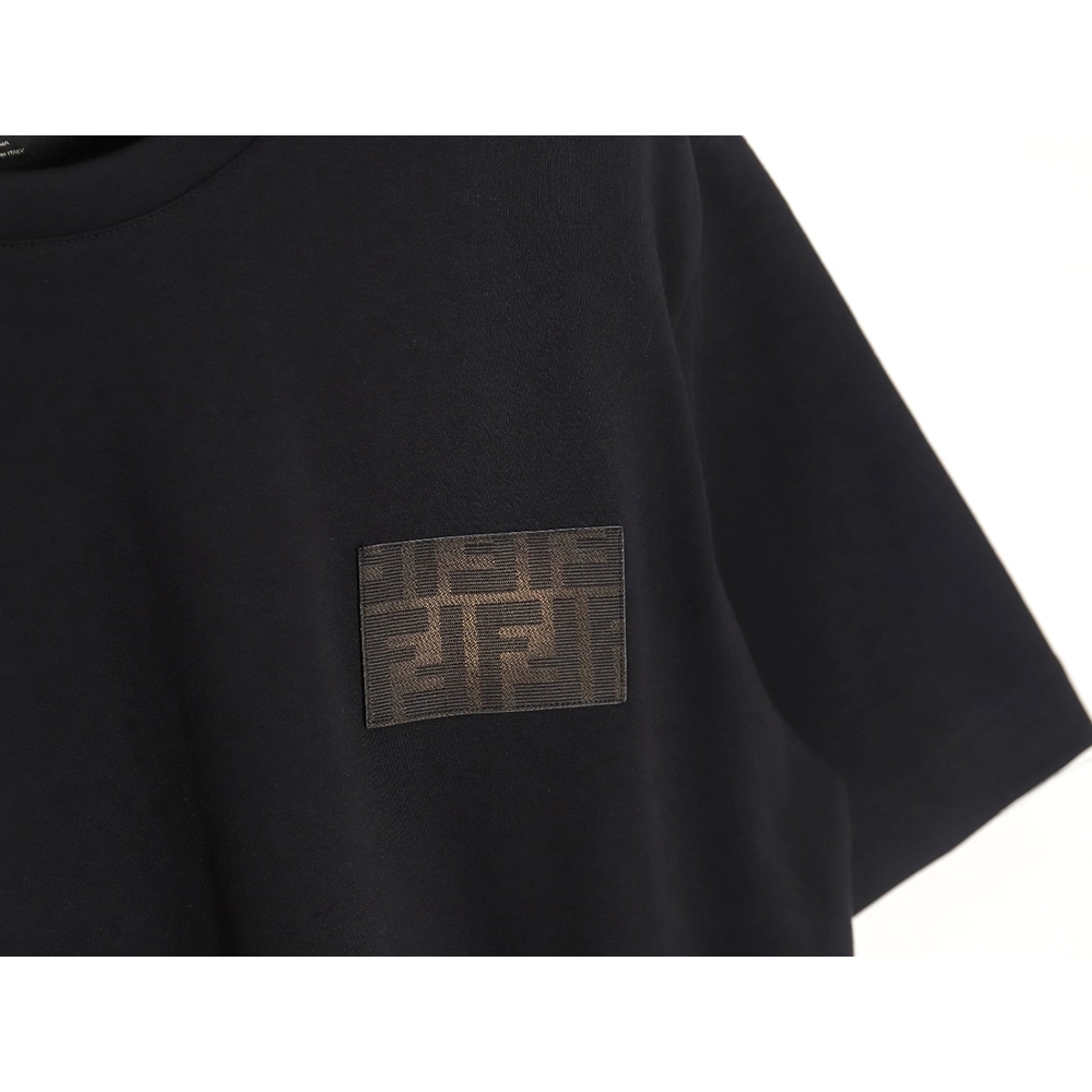Fendi 24SS gradient FF logo T-shirt,All order with free shipping Fendi