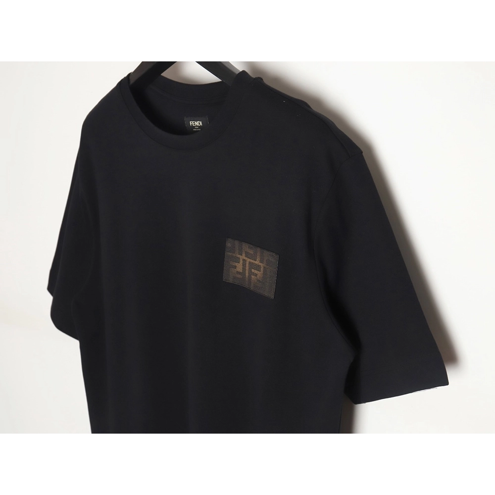 Fendi 24SS gradient FF logo T-shirt,All order with free shipping Fendi