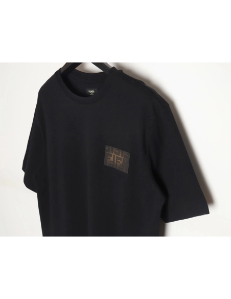 Fendi 24SS gradient FF logo T-shirt,All order with free shipping Fendi