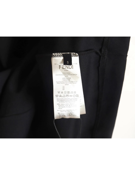 Fendi 24SS gradient FF logo T-shirt,All order with free shipping Fendi