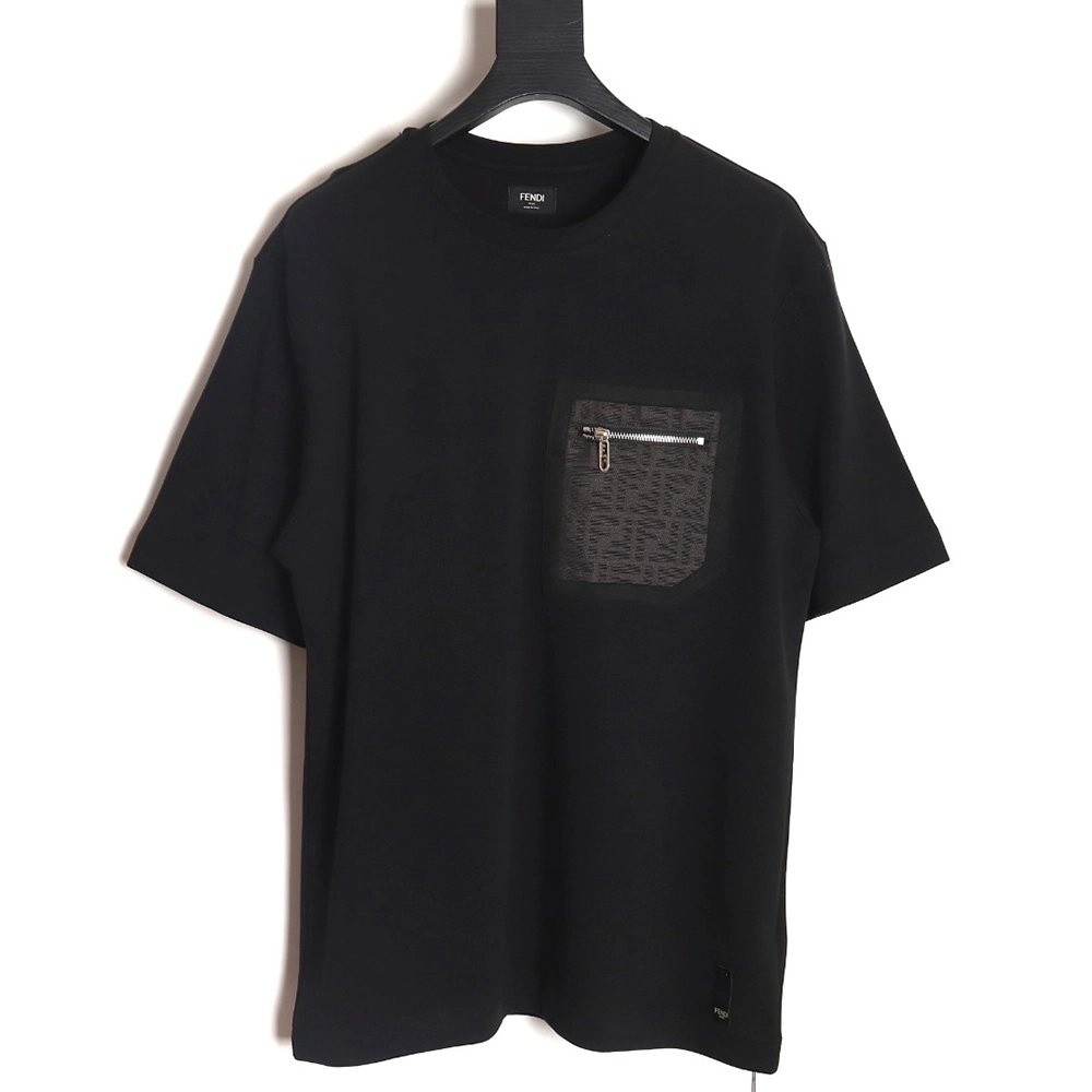 Fendi 24SS pocket zip T-shirt,All order with free shipping Fendi
