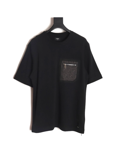 Fendi 24SS pocket zip T-shirt,All order with free shipping Fendi