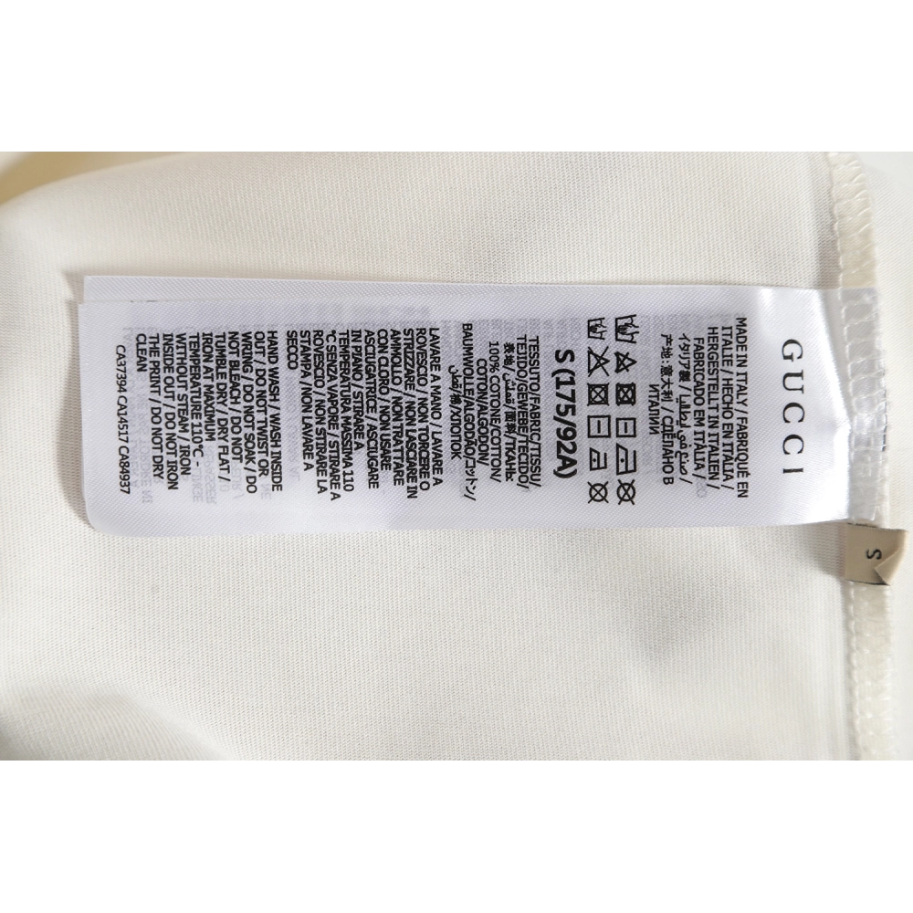 Reps Gucci 23SS Gradient Lightning Short Sleeve T-Shirt,All order with free shipping Reps Gucci