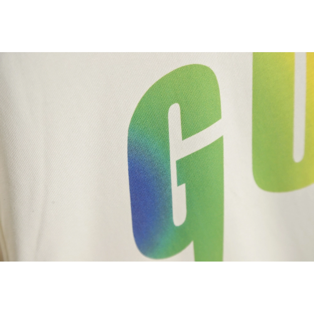 Reps Gucci 23SS Gradient Lightning Short Sleeve T-Shirt,All order with free shipping Reps Gucci