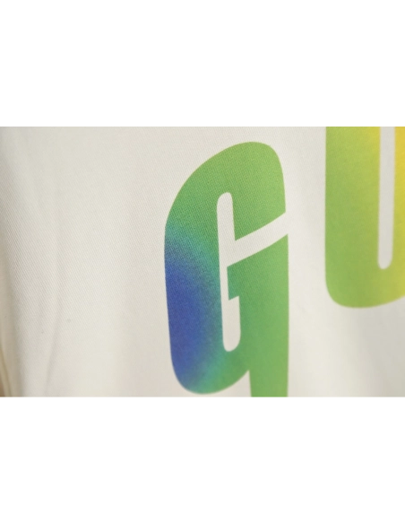 Reps Gucci 23SS Gradient Lightning Short Sleeve T-Shirt,All order with free shipping Reps Gucci