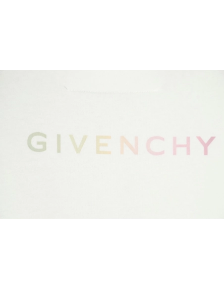 Givenchy 22ss anti-war logo gradient letter short-sleeved T-shirt,All order with free shipping Givenchy