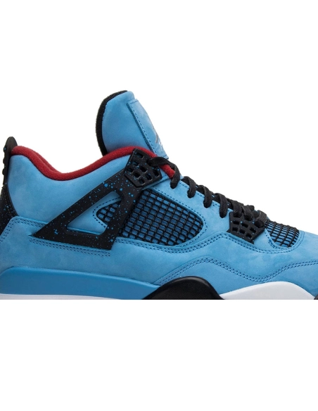 TRAVIS SCOTT X AIR JORDAN 4 RETRO CACTUS JACK 308497 406,AIR JORDAN 4,Air Jordan