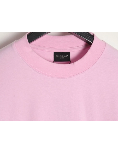 Balenciaga solid color heart short-sleeved T-shirt,All order with free shipping Balenciaga