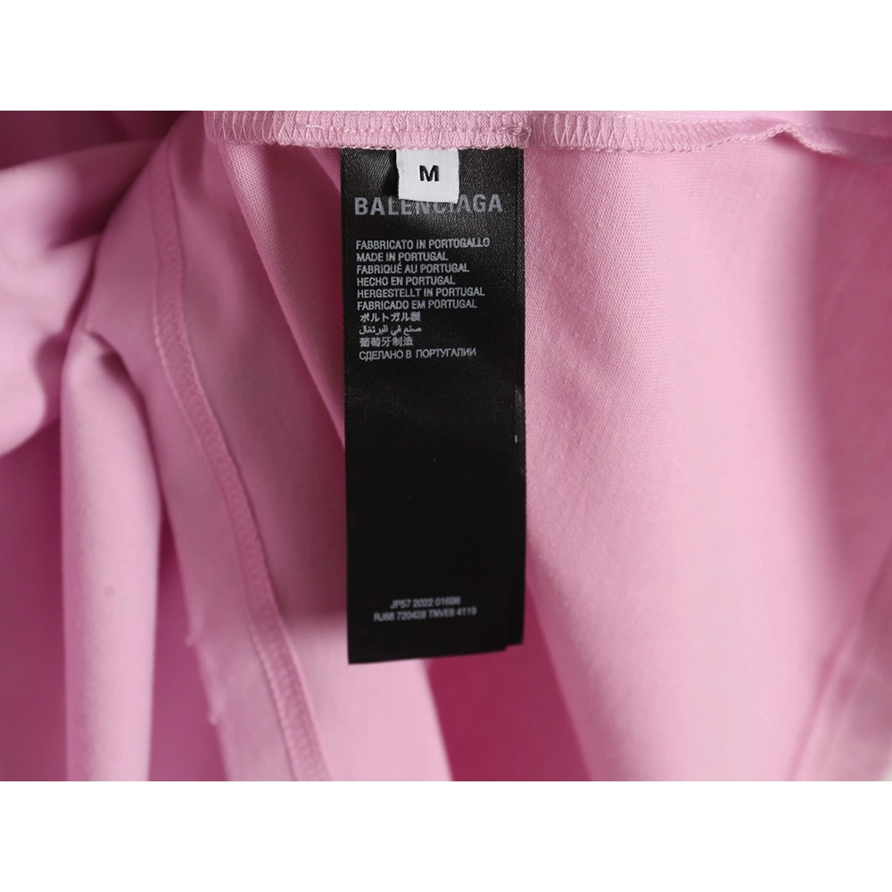 Balenciaga solid color heart short-sleeved T-shirt,All order with free shipping Balenciaga