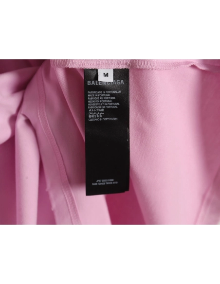 Balenciaga solid color heart short-sleeved T-shirt,All order with free shipping Balenciaga