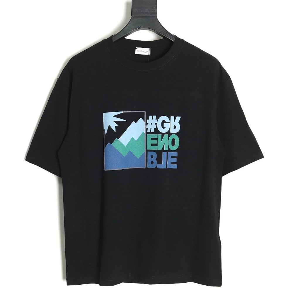 Moncler printed short-sleeved T-shirt TSK1,All order with free shipping Moncler