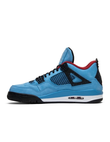 TRAVIS SCOTT X AIR JORDAN 4 RETRO CACTUS JACK 308497 406,AIR JORDAN 4,Air Jordan
