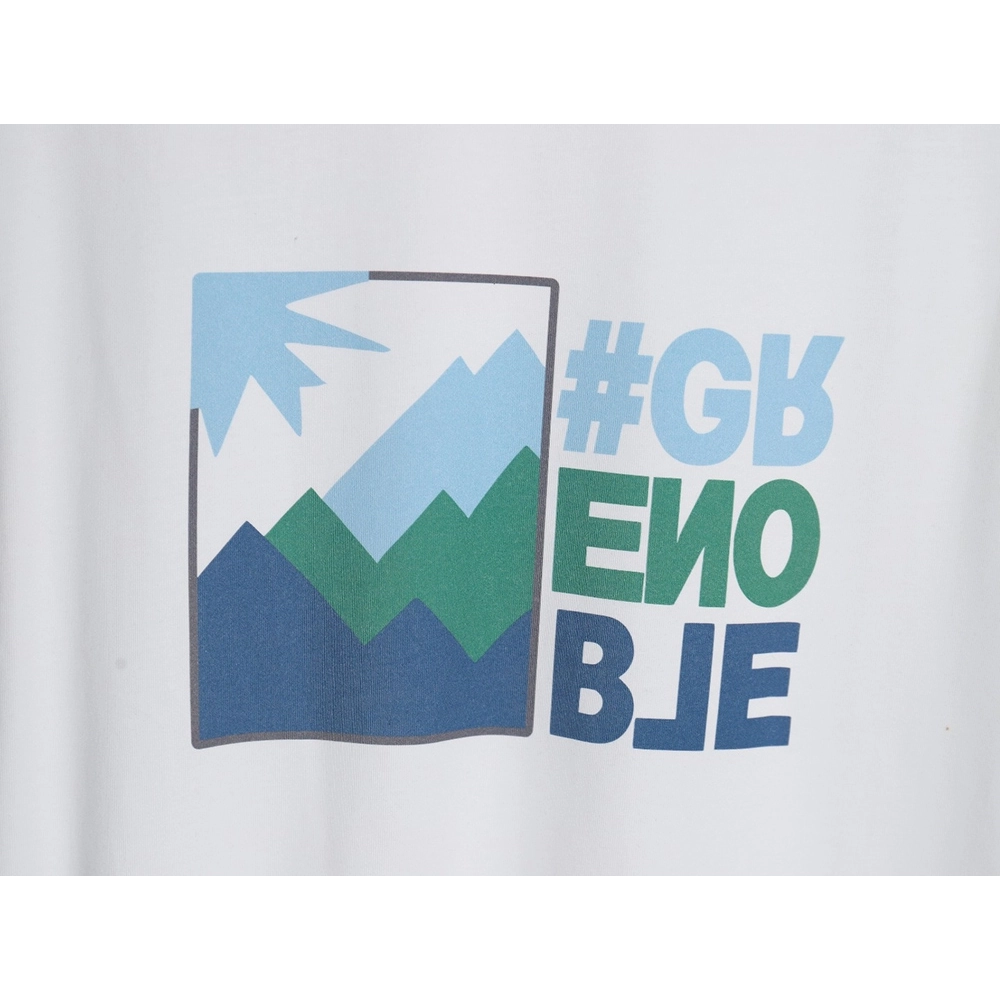 Moncler printed short-sleeved T-shirt,All order with free shipping Moncler