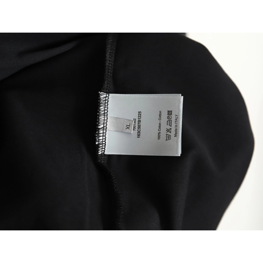 Dior Dragon Print Lettering Short Sleeve T-Shirt TSK1,All order with free shipping Dior
