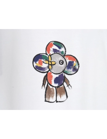 Reps Louis Vuitton Short Sleeve Crewneck T-Shirt,All order with free shipping Reps Louis Vuitton