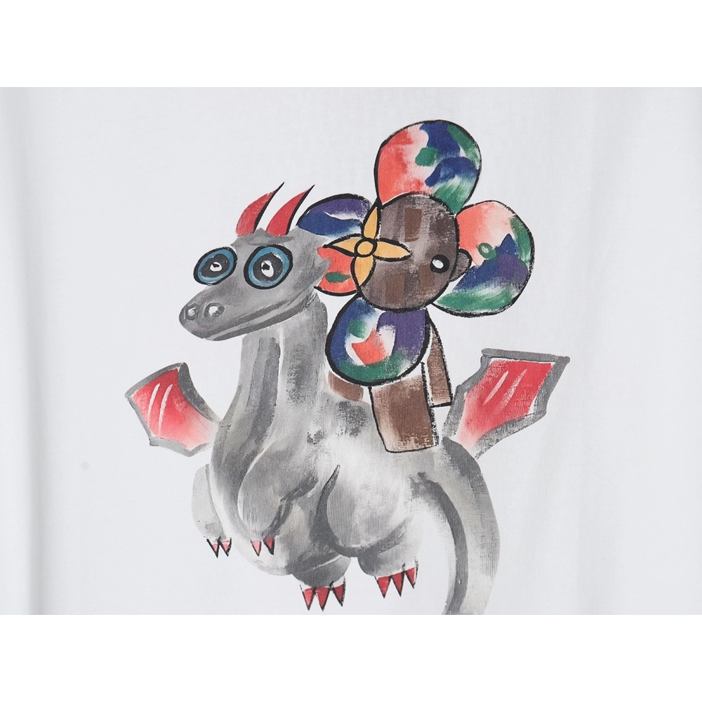 Reps Louis Vuitton Short Sleeve Crewneck T-Shirt,All order with free shipping Reps Louis Vuitton