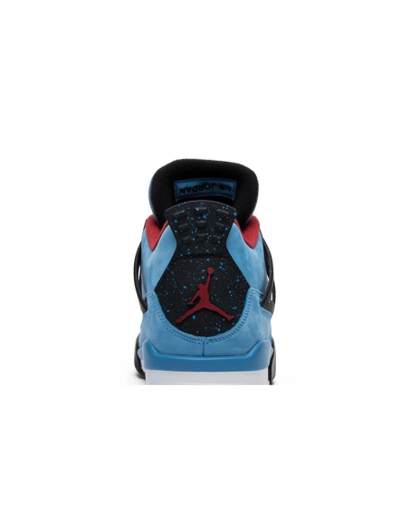 TRAVIS SCOTT X AIR JORDAN 4 RETRO CACTUS JACK 308497 406,AIR JORDAN 4,Air Jordan