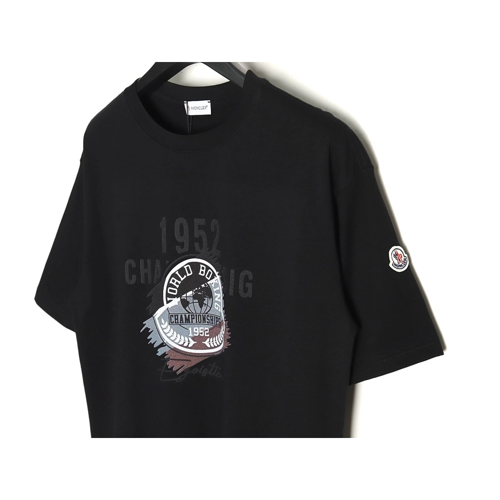 Moncler printed short-sleeved T-shirt,All order with free shipping Moncler