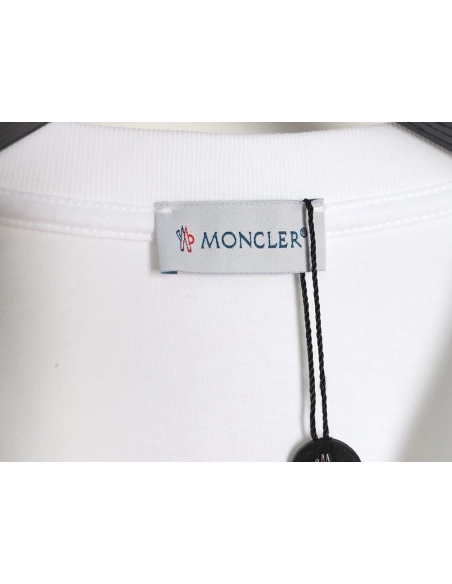 Moncler printed short-sleeved T-shirt,All order with free shipping Moncler