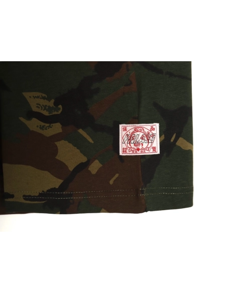 Evisu palace camouflage heart letter short-sleeved T-shirt,All order with free shipping Evisu
