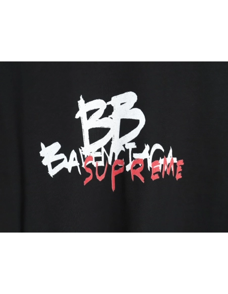 Balenciaga Script Crew Neck T-shirt TSK1,All order with free shipping Balenciaga