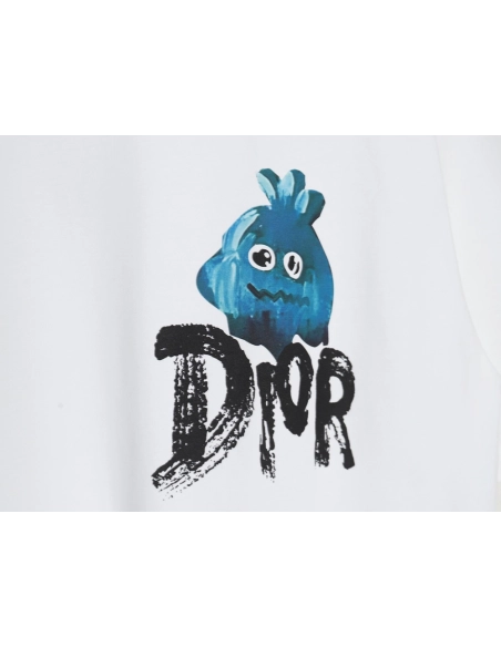 Dior crew neck short sleeve T-shirt,All order with free shipping Dior